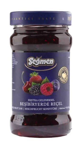 Seğmen Beşibiryerde Kavanoz Karışık Meyveler Reçeli 380 gr