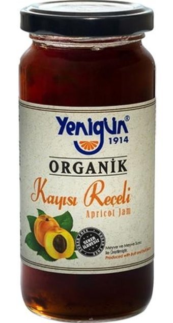 Yenigün Organik Kayısı Reçeli 290 gr