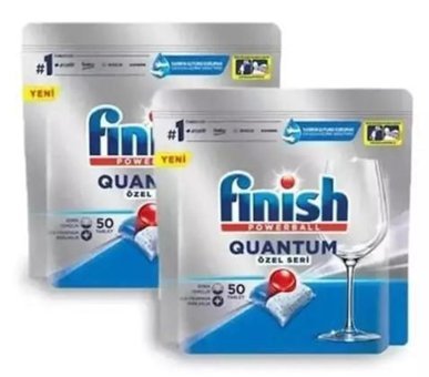 Finish Quantum Özel Seri Tablet Bulaşık Makinesi Deterjanı 2x50 Adet