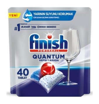 Finish Quantum Hepsi 1 Arada Tablet Bulaşık Makinesi Deterjanı 40 Adet