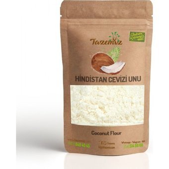 Tazemiz Glutensiz Hindistan Cevizi Unu 1 kg