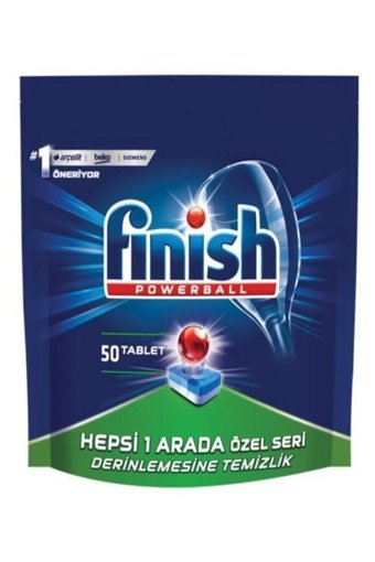 Finish Hepsi 1 Arada Tablet Bulaşık Makinesi Deterjanı 50 Adet