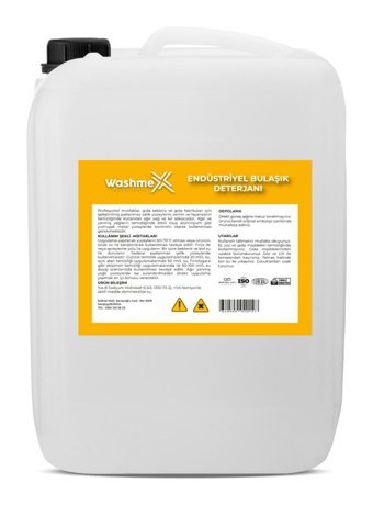 Washmex Endüstriyel Sıvı Bulaşık Makinesi Deterjanı 20 lt