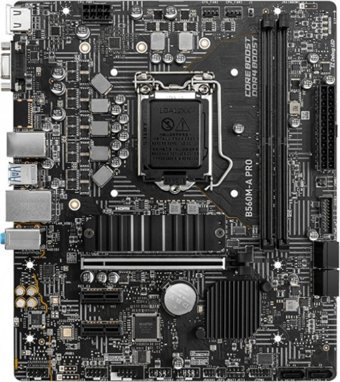 MSI B560M-A Pro B560 LGA 1200 Soket DDR4 5200 Mhz PCIe 4.0 Micro ATX Masaüstü Bilgisayar Intel Uyumlu Anakart