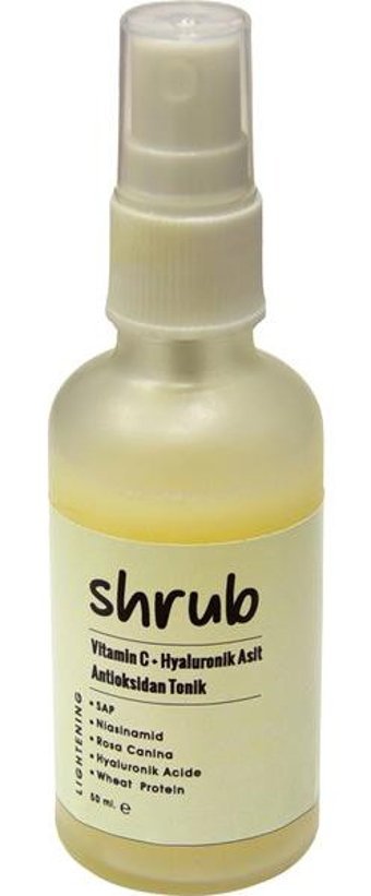 Shrub Vitamin C + Hyaluranik Asit Antioksidan Yüz Toniği 50 ml