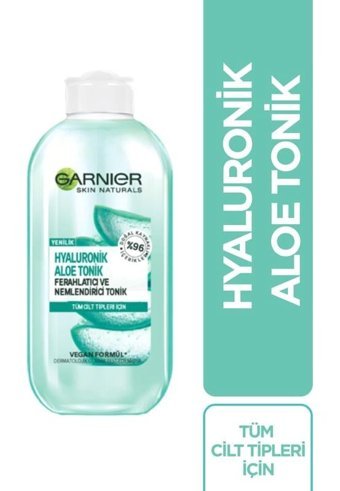 Garnier Hyaluronik Aloe Ferahlatıcı ve Nemlendirici Yüz Toniği 200 ml