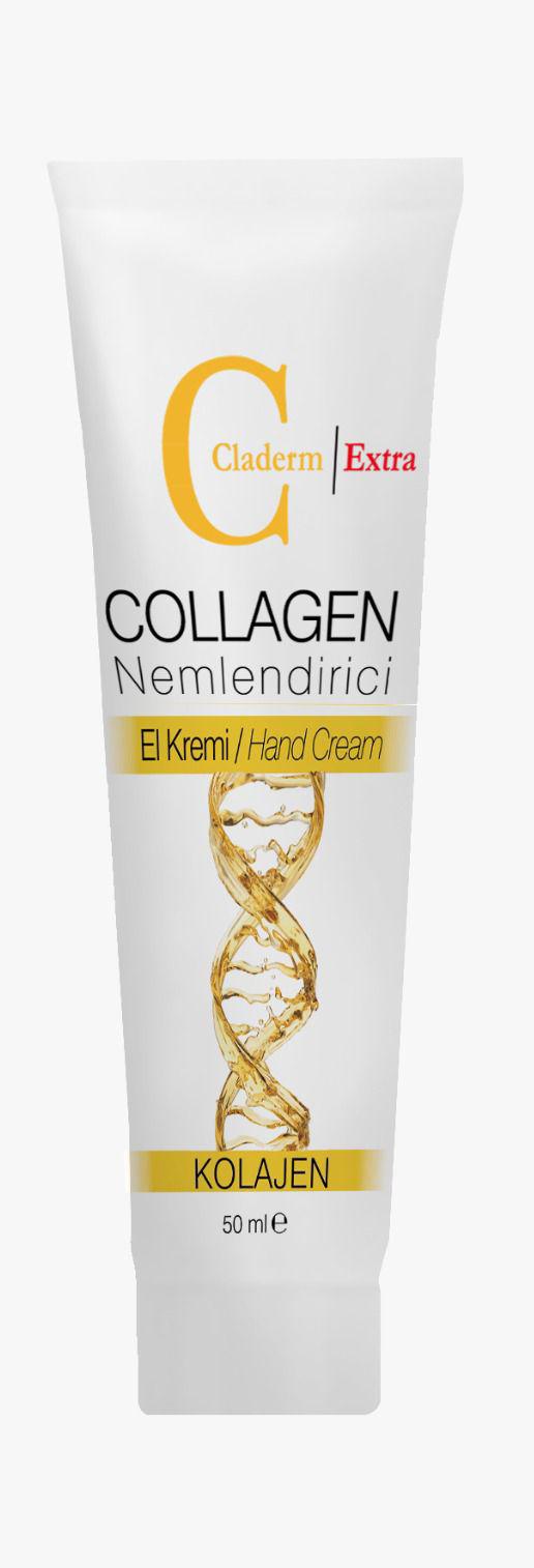 Claderm Kolojen Tüm Ciltler İçin Nemlendiricili El Kremi 50 ml