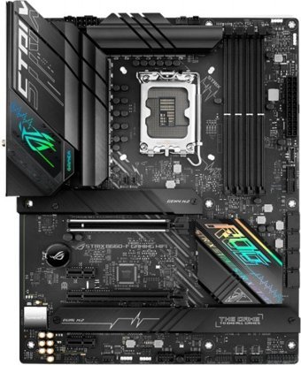 Asus Rog Strix B660-F Gaming B660 LGA 1700 Soket DDR5 6000 Mhz PCIe 4.0 Wi-Fi Overclock ATX Gaming Intel Uyumlu Anakart