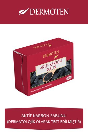 Dermoten Aktif Karbon Sabun 150 gr