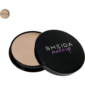 Sheida Sılken Powder No:40 Tüm Ciltler İçin Mat Kompakt Pudra Açık