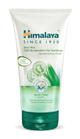 Himalaya Aloe Vera Özlü Kuru Ciltler İçin Yüz Temizleme Jeli 150 ml