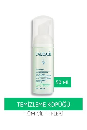 Caudalie Vinoclean Tüm Ciltler İçin Yüz Temizleyici Köpük 50 ml