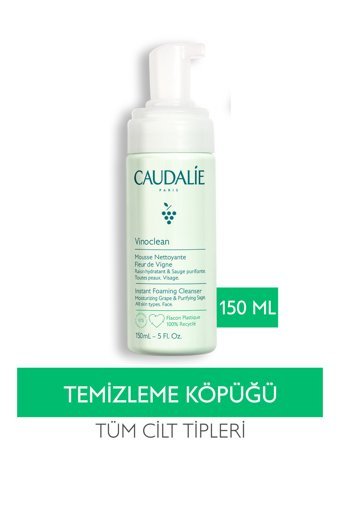 Caudalie Vinoclean Tüm Ciltler İçin Yüz Temizleyici Köpük 150 ml