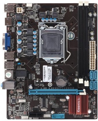 Esonic H55KEL H55 LGA 1156 Soket DDR3 1333 Mhz ATX Masaüstü Bilgisayar Intel Uyumlu Anakart