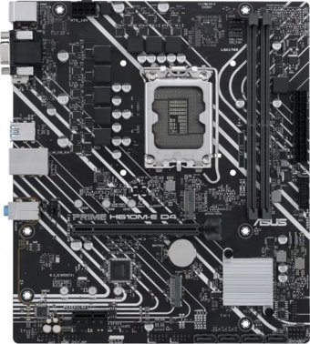 Asus Prime H610M-E D4 H610 LGA 1700 Soket DDR4 3200 Mhz PCIe 4.0 Micro ATX Masaüstü Bilgisayar Intel Uyumlu Anakart
