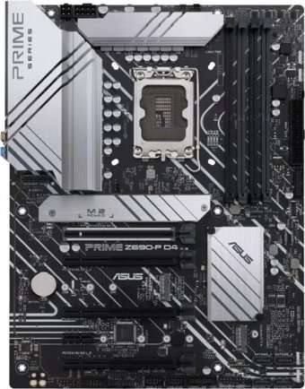 Asus Prime Z690-P D4 Z690 LGA 1700 Soket DDR4 5333 Mhz PCIe 4.0 Overclock ATX Gaming Intel Uyumlu Anakart