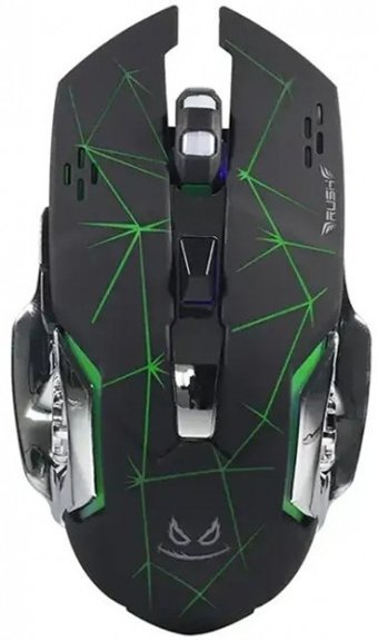 Rush RM-R21 Yatay Kablosuz Siyah Optik Gaming Mouse