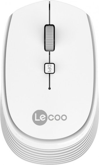 Lenovo Lecoo WS202 Yatay Kablosuz Siyah Optik Mouse