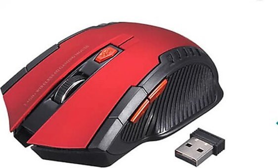 Wozlo W0015-027 Yatay Kablosuz Kırmızı Optik Mouse