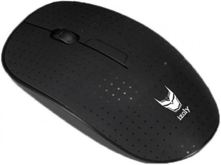 Izoly Q5 Yatay Kablosuz Siyah Optik Mouse
