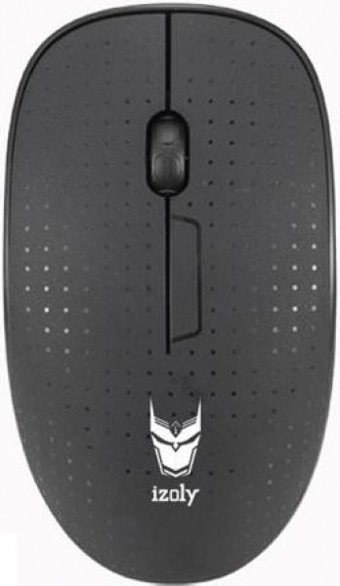 Izoly Q5 Yatay Kablosuz Siyah Optik Mouse