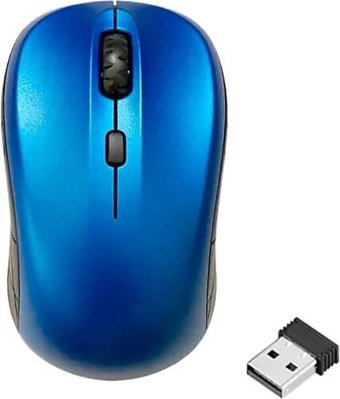 Wozlo W4029-006 Yatay Kablolu Mavi Optik Mouse