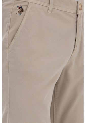U.S. Polo Assn. Erkek Pamuklu Pantolon 1600639 Taş 36