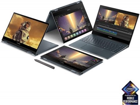 Asus ZenBook Flip 13 UX363JA EM158T Paylaşımlı Ekran Kartlı Intel Core i5 1035G4 8 GB Ram LPDDR4x 512 GB SSD 13.3 inç FHD Windows 10 Home 2'si 1 Arada Dokunmatik Laptop