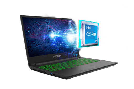 Monster Abra A5 V17.2.1 Harici GeForce RTX 3050 Tİ Ekran Kartlı Intel Core i5 11400H 16 GB Ram DDR4 512 GB SSD 15.6 inç FHD Windows 10 Home Laptop