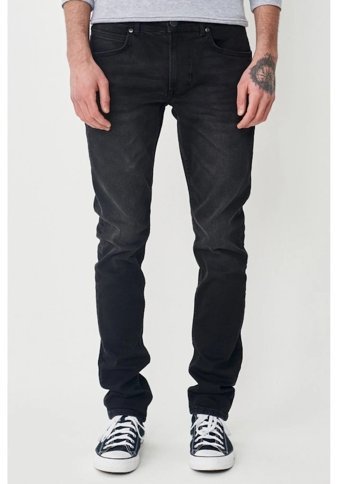 Lee Luke Slim Tapered Erkek Siyah Pantolon 29 - 30