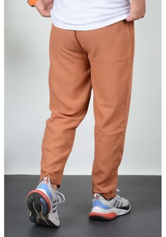 Edwoxmen Erkek Relaxed Kesim Jogger Pantolon Pnt01-Kahverengi L