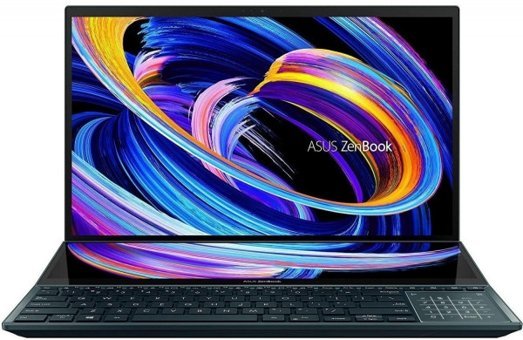 Asus ZenBook Pro Duo 15 OLED UX582ZM H2036W Harici GeForce RTX 3060 Ekran Kartlı Intel Core i7 12700H 32 GB Ram LPDDR5 1 TB SSD 15.6 inç UHD (4K) Windows 11 Home Laptop Dokunmatik Laptop