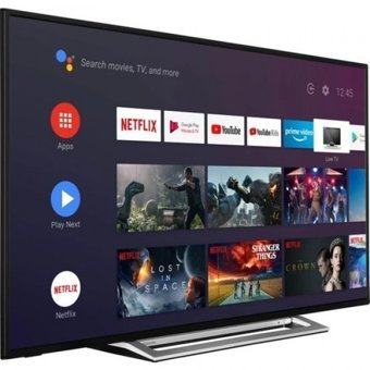 Toshiba 58UA3D63DT 58 inç 4K Ultra HD 146 Ekran Çerçevesiz Flat Uydu Alıcılı Smart Led Android Televizyon