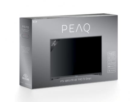 PEAQ 49F0-ITR 49 inç FULL HD 123 Ekran Flat Uydu Alıcılı Smart Led Android Televizyon