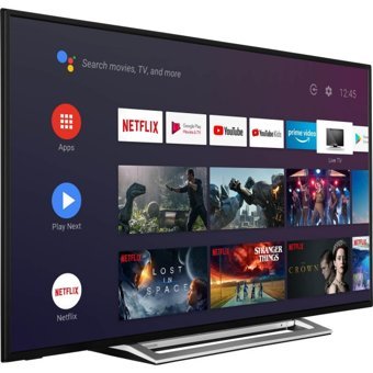 Toshiba 50UA3A63DT 50 inç 4K Ultra HD 126 Ekran Çerçevesiz Flat Uydu Alıcılı Smart Led Android Televizyon