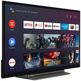 Toshiba 32LA3B63DT 32 inç FULL HD 80 Ekran Çerçevesiz Flat Uydu Alıcılı Smart Led Android Televizyon