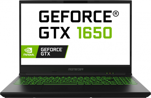 Monster Abra A5 V19.1 Harici GeForce GTX 1650 Ekran Kartlı Intel Core i5 12500H 8 GB DDR4 500 GB SSD 15.6 inç FreeDOS Gaming Laptop