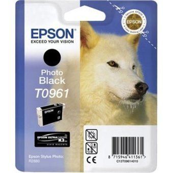 Epson T0961 Orijinal Siyah Mürekkep Kartuş