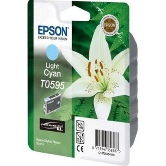 Epson T0595 Orijinal Açık Mavi Mürekkep Kartuş