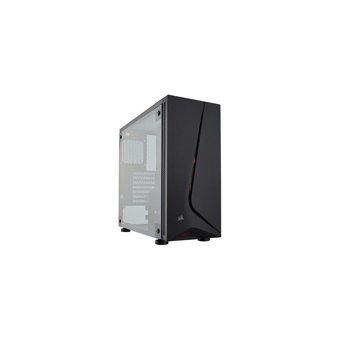 Corsair Carbide Spec-05 CC-9020129-EU RGB Mesh Sıvı Soğutmalı 6 Fanlı Siyah Dikey Kullanım ATX Oyuncu Bilgisayar Kasası