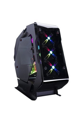 Zalman Z-Machine 500 RGB Sıvı Soğutmalı 5 Fanlı Siyah Dikey Kullanım Mid Tower Oyuncu Bilgisayar Kasası