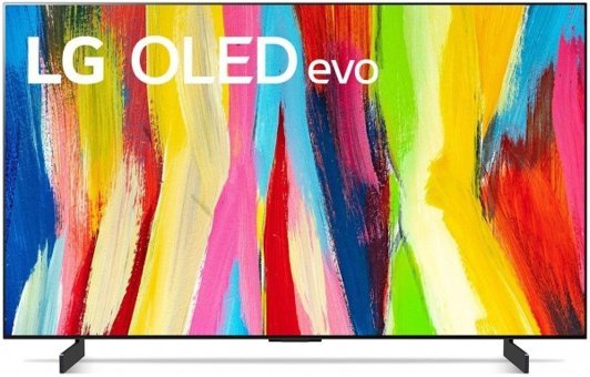 LG OLED42C24LA 42 inç 4K Ultra HD 105 Ekran Çerçevesiz Flat Uydu Alıcılı Smart Oled Webos Televizyon