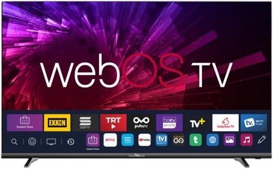 Next YE-65020FS2-4K 65 inç 4K Ultra HD 164 Ekran Çerçevesiz Flat Uydu Alıcılı Smart Led Webos Televizyon