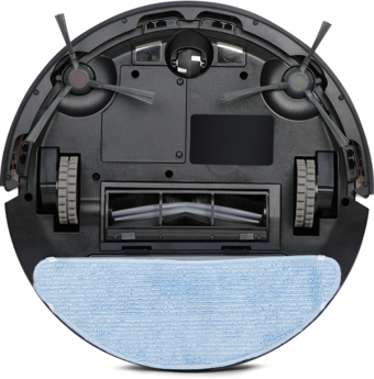 Ecovacs Deebot Ozmo U2 Pro Moplu Çift Fırçalı Hepa Filtreli Siyah Robot Süpürge ve Paspas